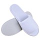 Lot of 10 pairs of slippers disposable sponge open white