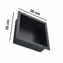 Niche prête à carreler 200x200 pour hammam salle de bain et tous milieux humides