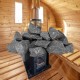 Piedras de granito volcánico de Finlandia para Sauna ~ 20Kg HARVIA