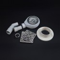 Siphon for standard shower tray