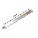 Grille linéaire 58 x 5 cm pour receveur prêt à carreler