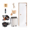 Komplettes Sauna-Set (Hausgebrauch) zum Zusammenstellen