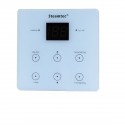 Poêle à sauna 3 Kw premium avec commandes intégrées finitions inox