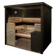 Cabine de sauna Harvia 205 x 160 x 202 cm 2 ou 3 personnes poêle à sauna fournis