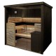 Cabine de sauna Harvia 205 x 160 x 202 cm 2 ou 3 personnes poêle à sauna fournis