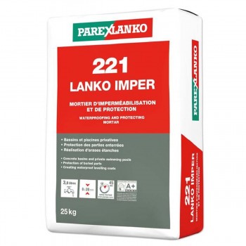 Mortier Colle hammam Piscine Proliaqua Blanc ParexLanko L526BL25 25 kg