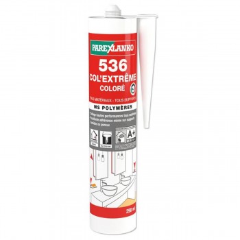 536 COL'EXTREME BLANC 290ML pour banc, panneau extrudé, toutes surfaces