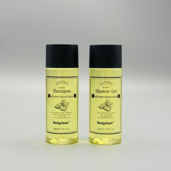 Pack de 100 botes de champú bodyclean 30 ml fragancia naranja amarga