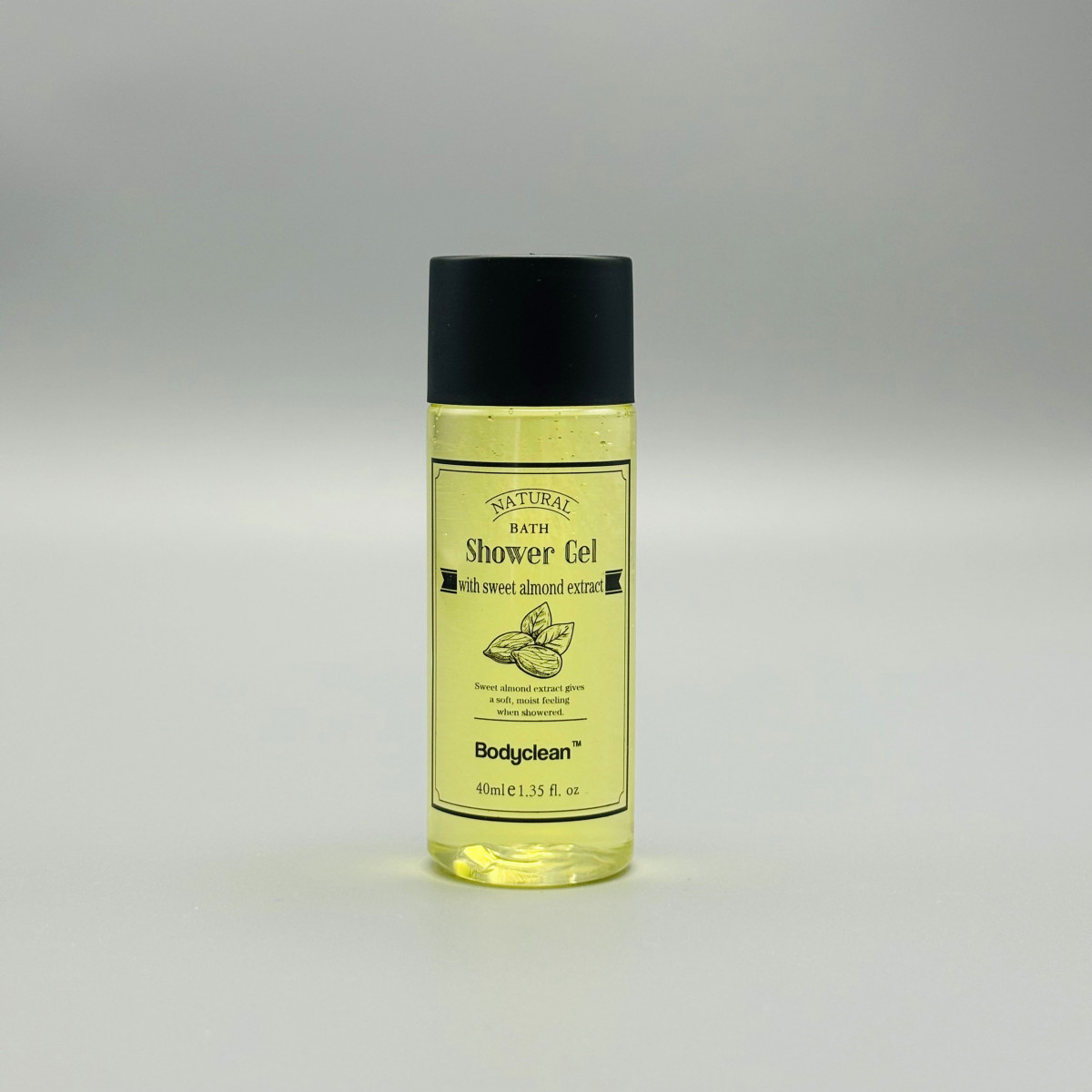 Pack de 100 botes de champú bodyclean 30 ml fragancia naranja amarga